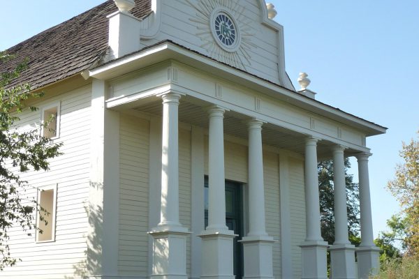 Cataldo Mission - Façade